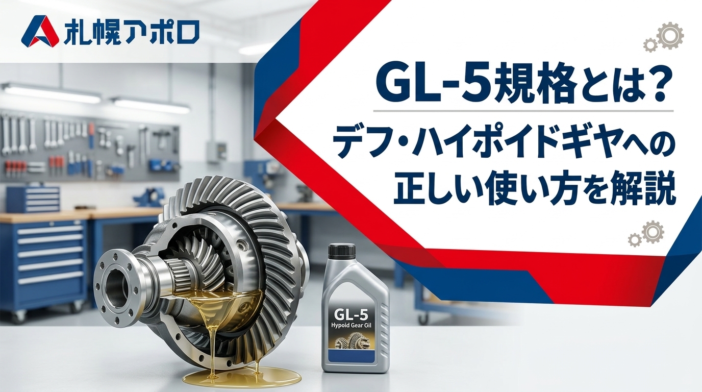 GL-5規格とは？デフ・ハイポイドギヤへの正しい使い方を解説